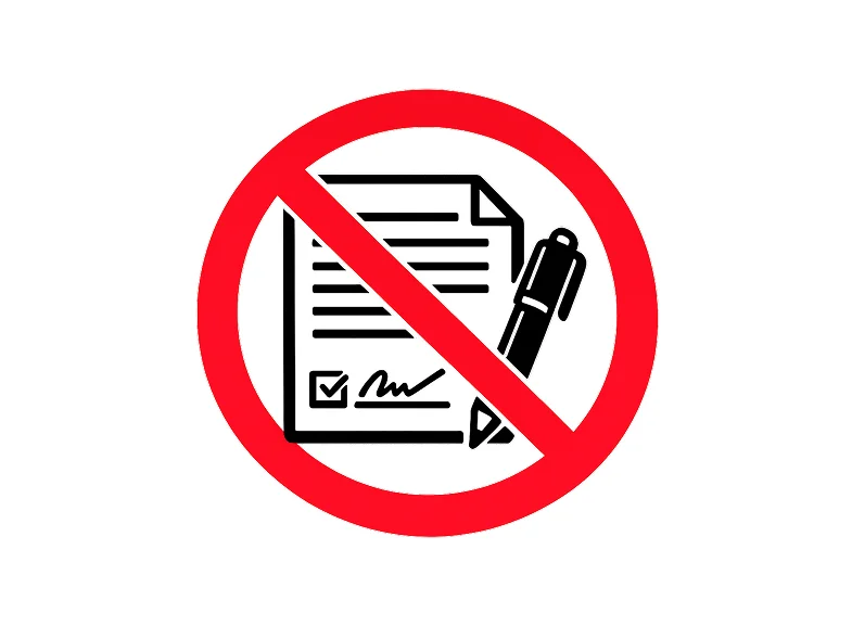No Contract Required