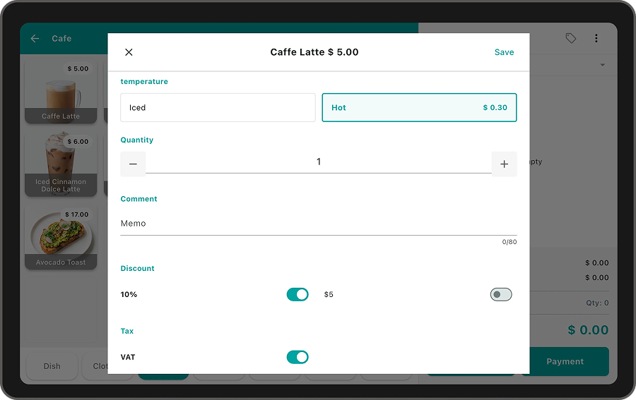 POS Screen